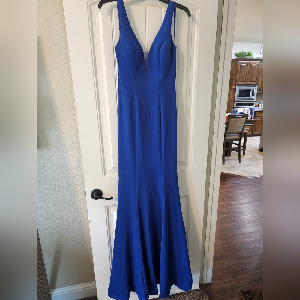 Dancing Queen Royal Blue Maxi Dress
